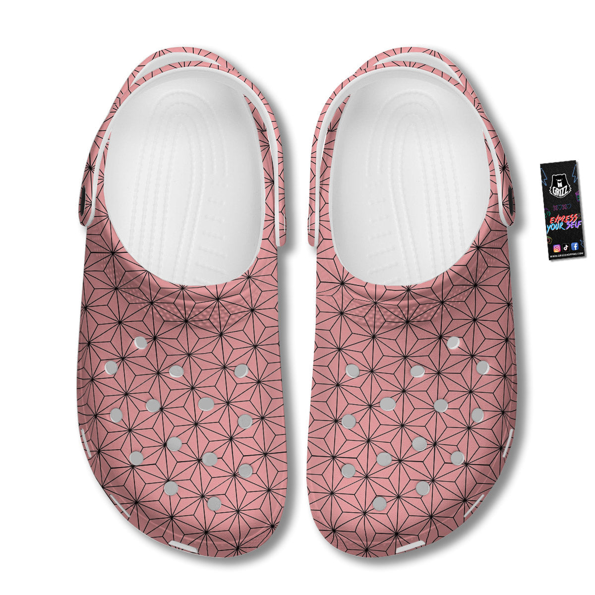 Nezuko Print Pattern Clog-grizzshop