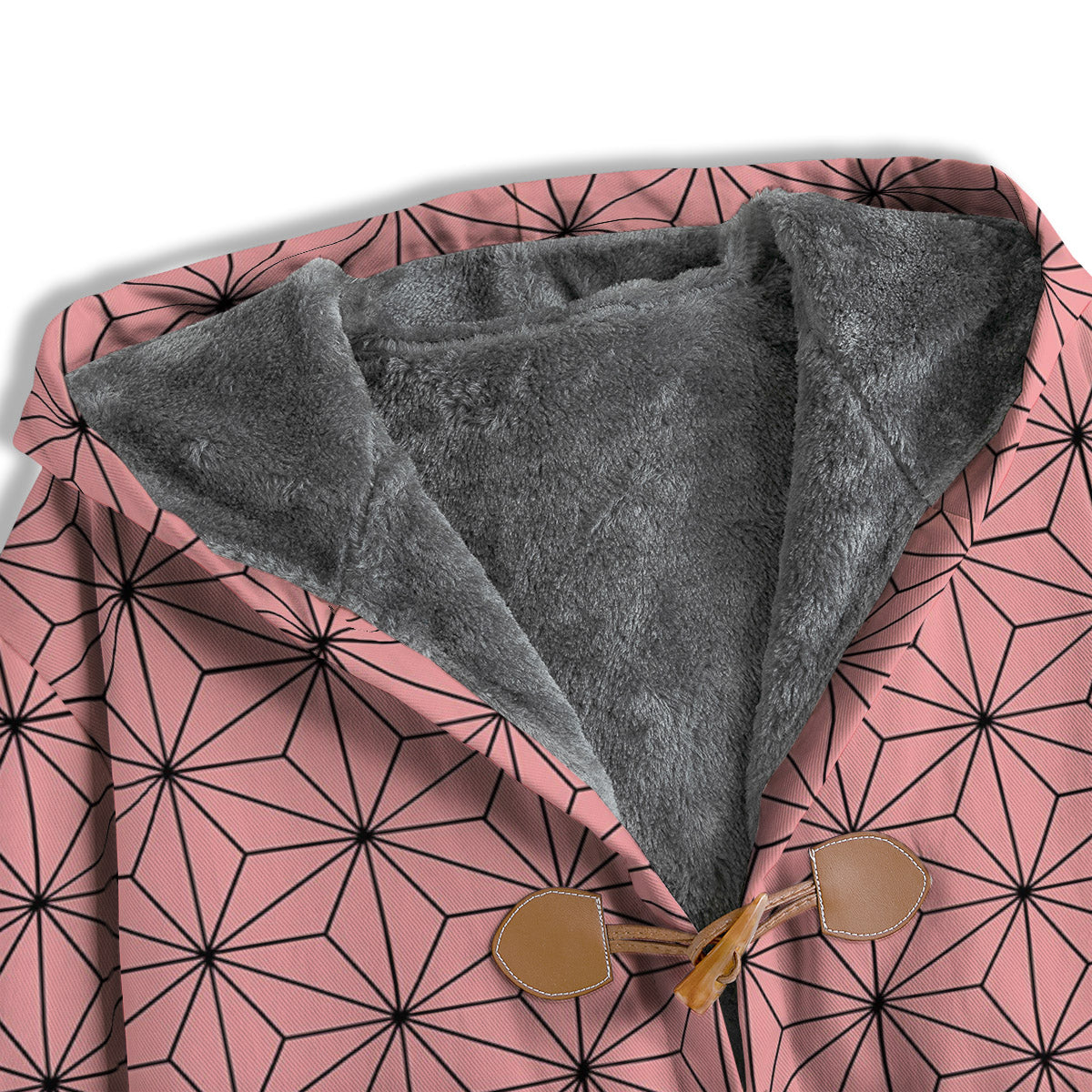 Nezuko Print Pattern Men's Windbreaker Jacket-grizzshop