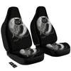 Night Owl Full Moon Print Car Seat Covers-grizzshop