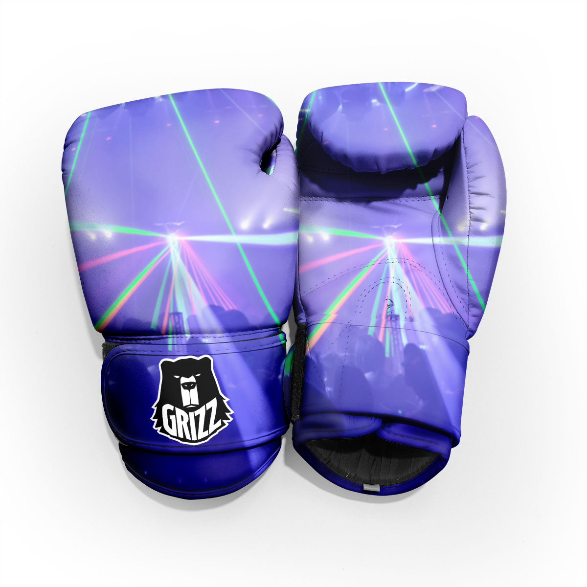 Nightclub EDM Party Print Pro Boxing Glove