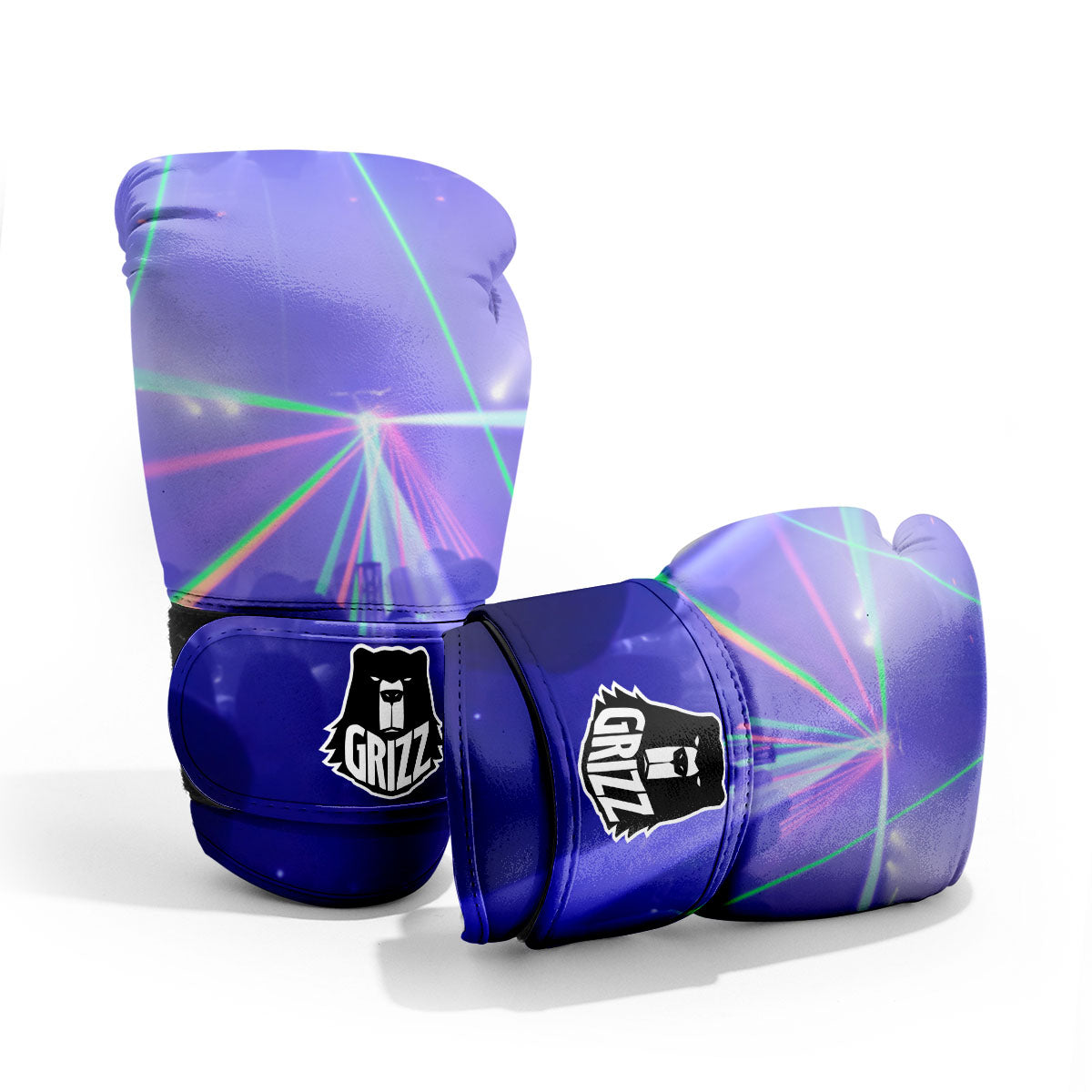 Nightclub EDM Party Print Pro Boxing Glove