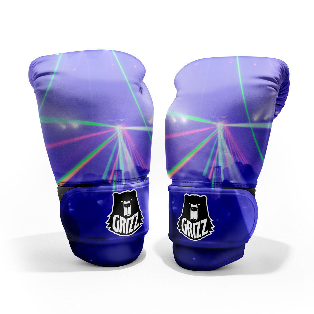 Nightclub EDM Party Print Pro Boxing Glove