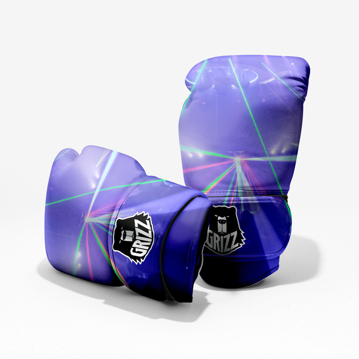 Nightclub EDM Party Print Pro Boxing Glove