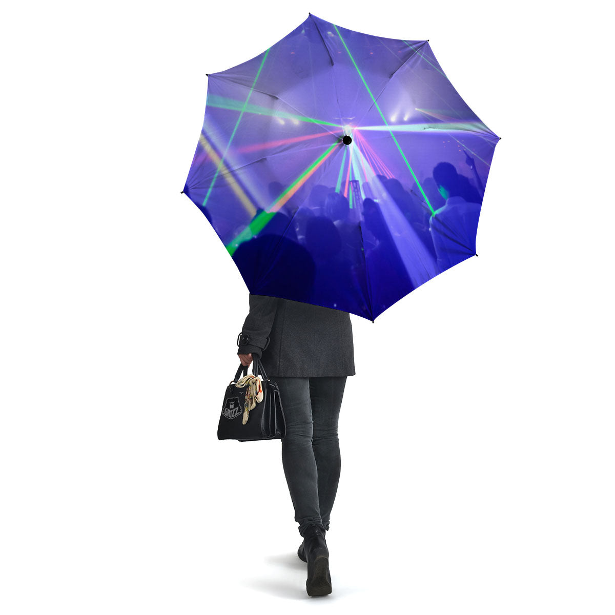 Nightclub EDM Party Print Umbrella-grizzshop