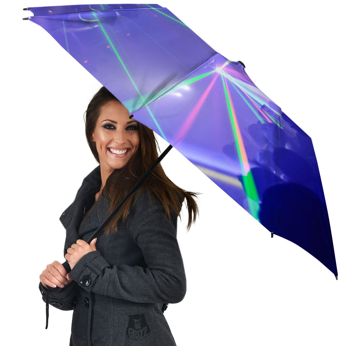 Nightclub EDM Party Print Umbrella-grizzshop