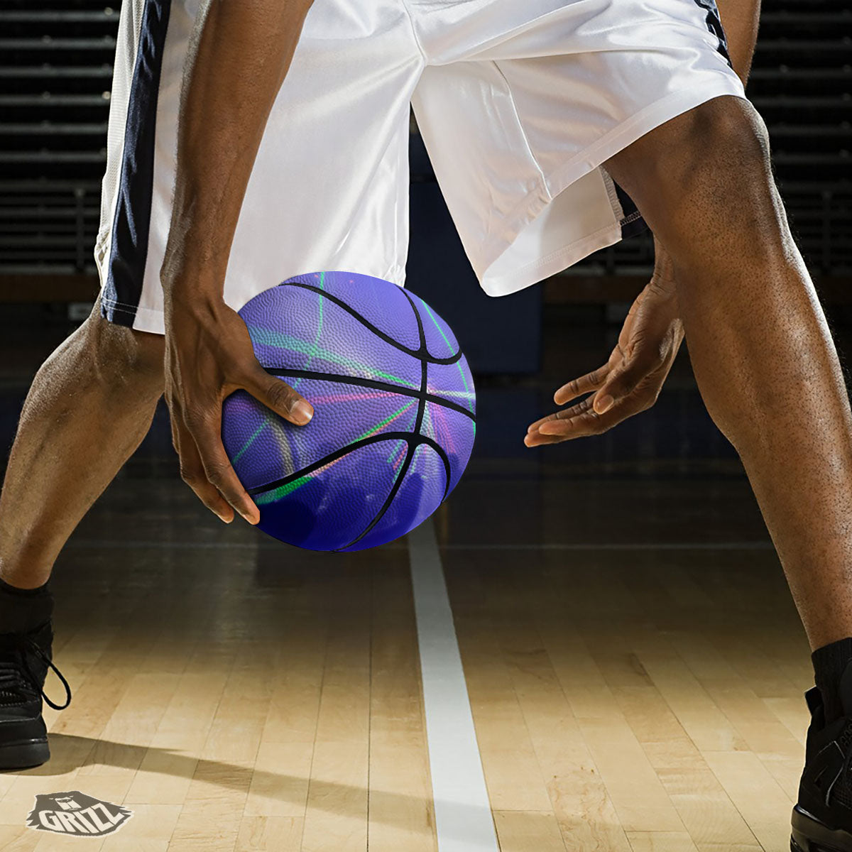 Pineapple Hawaiian Lime Print Pattern Basketball