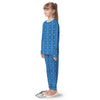 Nordic Knitted Christmas Print Pattern Kid's Pajamas-grizzshop