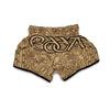 Norse Edda Viking Muay Thai Boxing Shorts-grizzshop