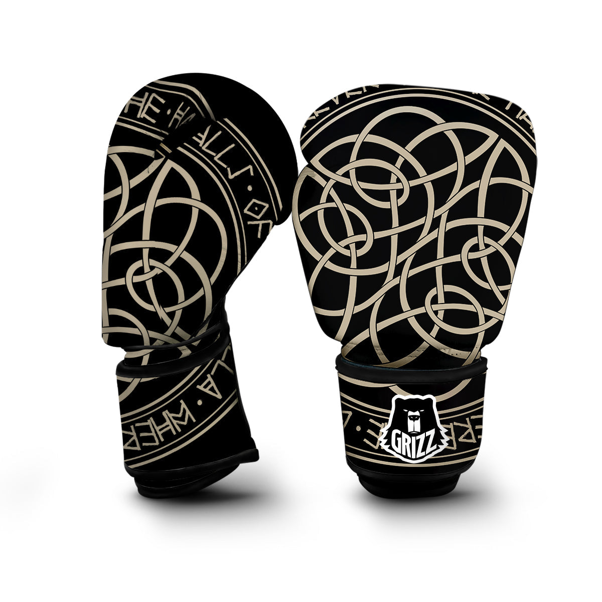 Norse Rune Viking Norse Boxing Gloves-grizzshop