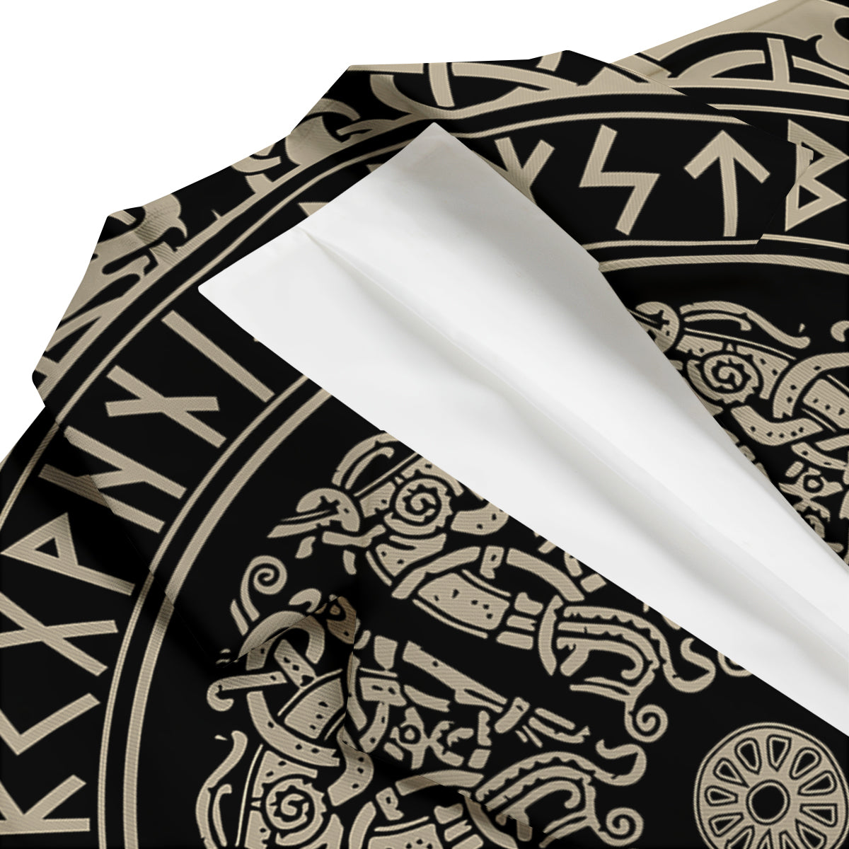 Norse Viking Shield Men's Blazer-grizzshop