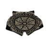 Norse Viking Shield Muay Thai Boxing Shorts-grizzshop