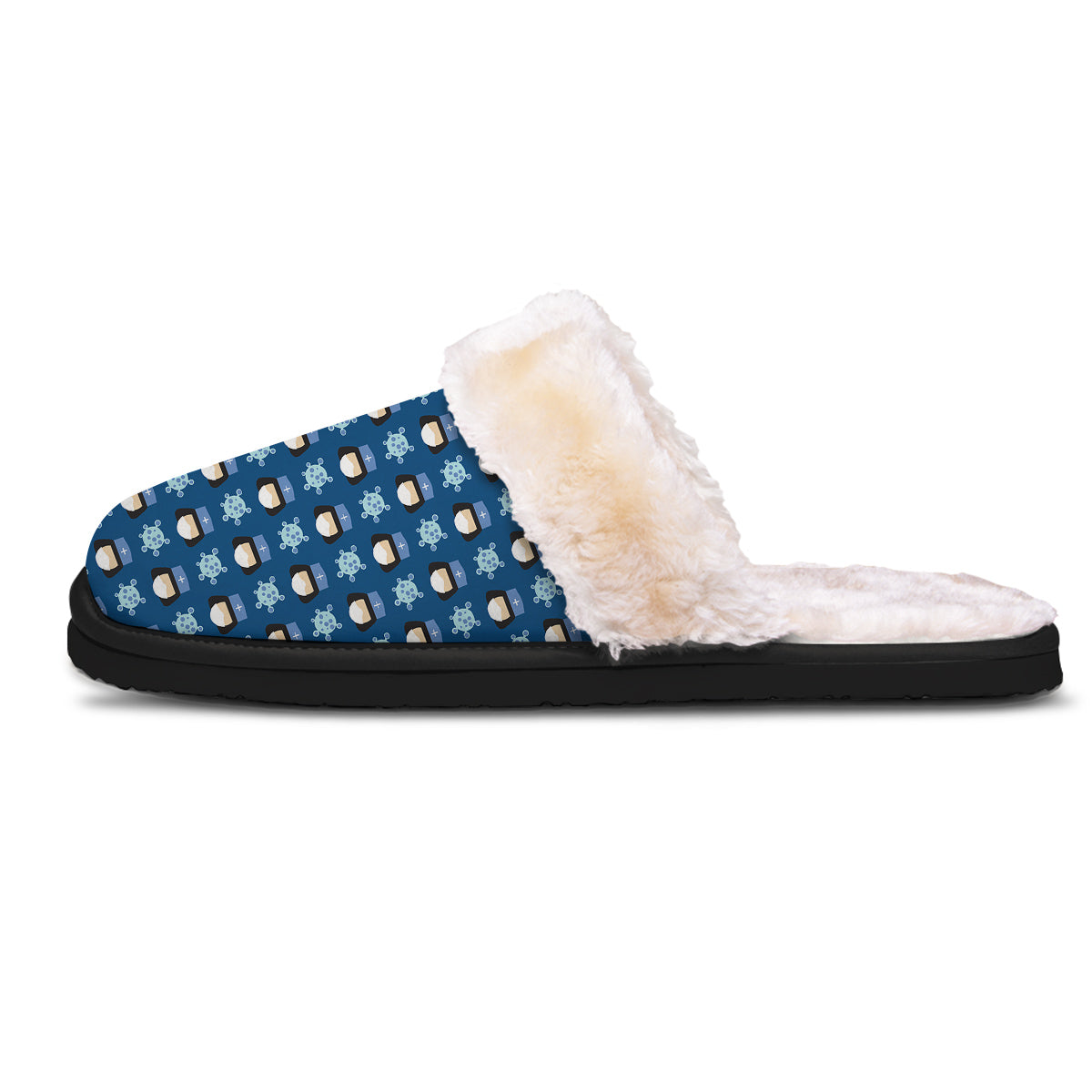 Nurse Cute Cartoon Print Pattern Slippers-grizzshop