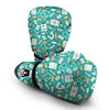 Nurse Pattern Print Boxing Gloves-grizzshop