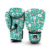 Nurse Pattern Print Boxing Gloves-grizzshop