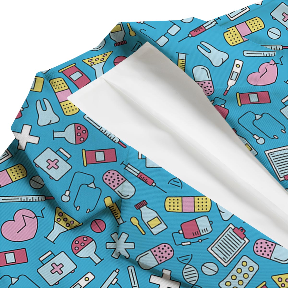 Nurse Print Pattern Men's Blazer-grizzshop