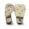 Nurse Teddy Bear Pattern Print Boxing Gloves-grizzshop