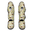 Nurse Teddy Bear Pattern Print Muay Thai Shin Guards-grizzshop