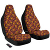 Oak Maple Print Pattern Car Seat Covers-grizzshop