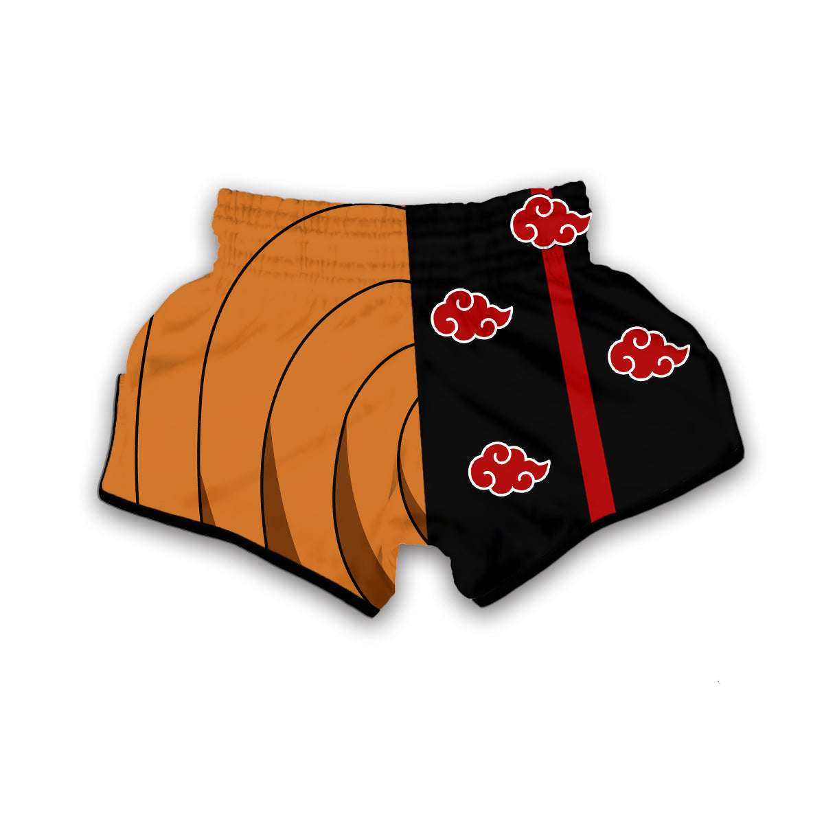 Obito Akatsuki Muay Thai Boxing Shorts-grizzshop