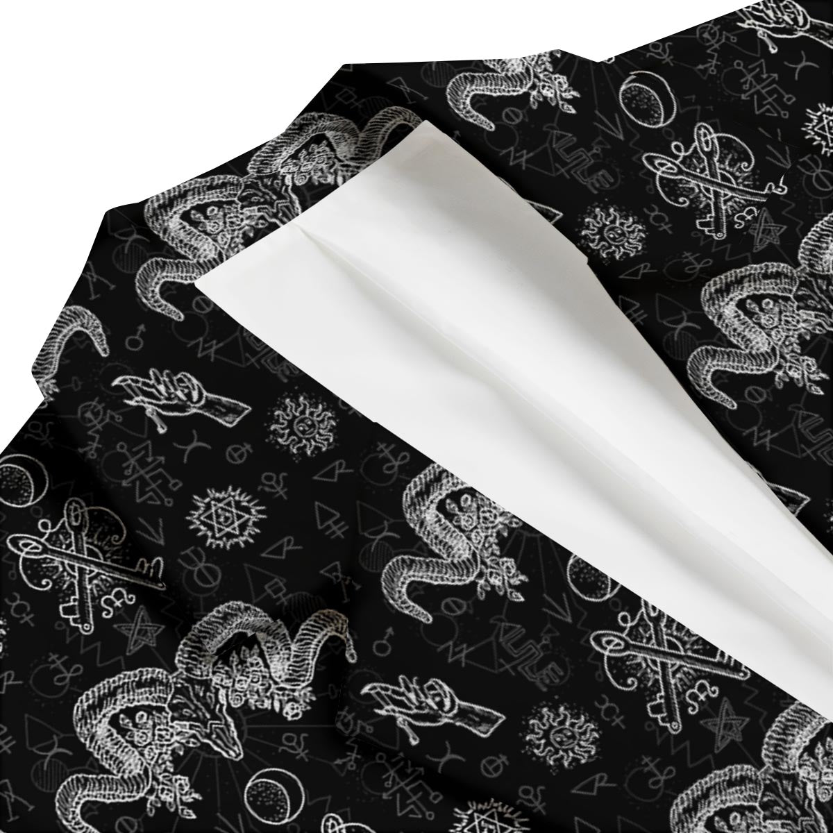 Occult Gothic Men's Blazer-grizzshop