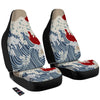 Ocean Wave Japanese Print Car Seat Covers-grizzshop