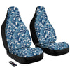 Ocean Wave Japanese Print Pattern Car Seat Covers-grizzshop
