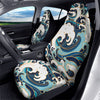 Ocean Wave Print Car Seat Covers-grizzshop