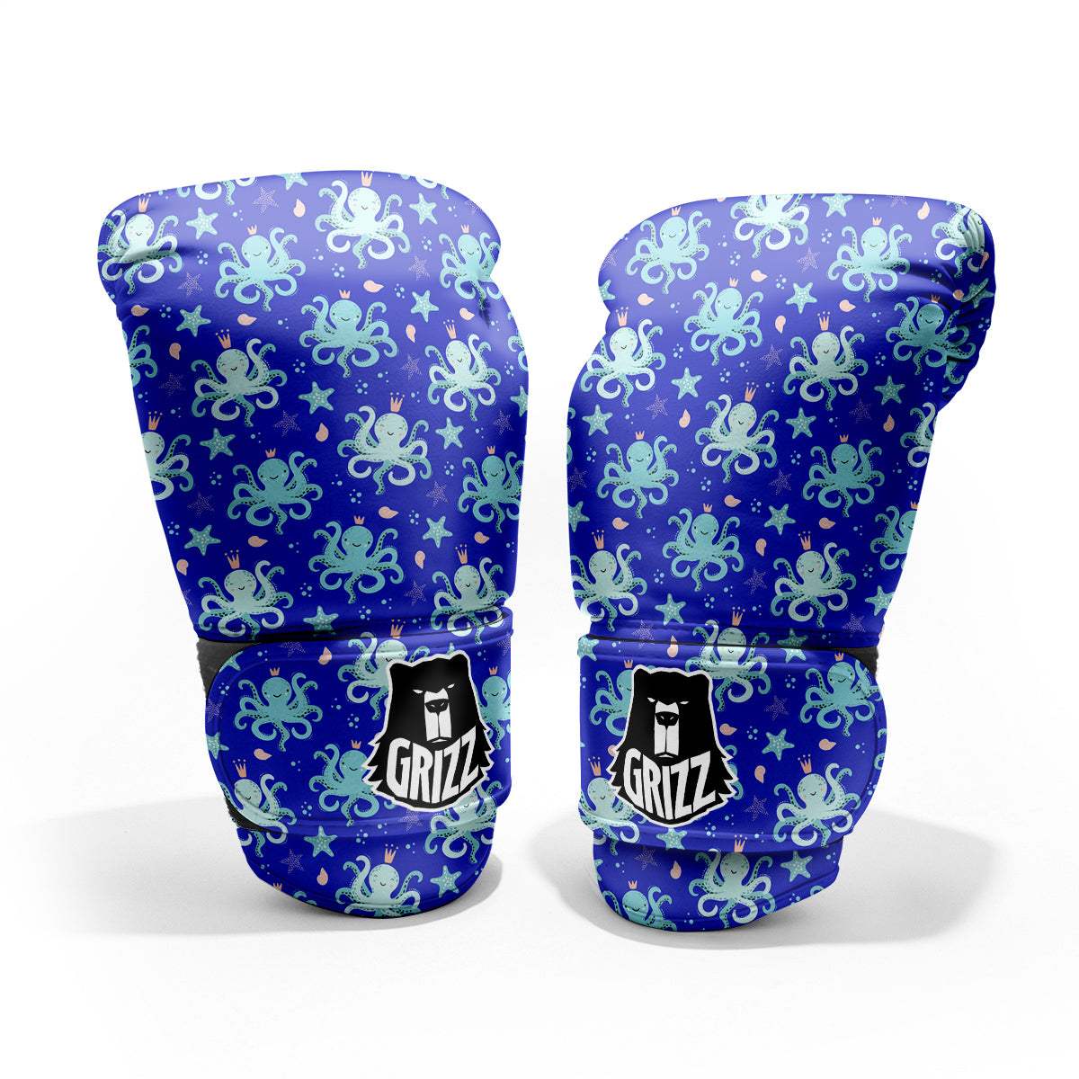 Octopus Cute Print Pattern Pro Boxing Glove