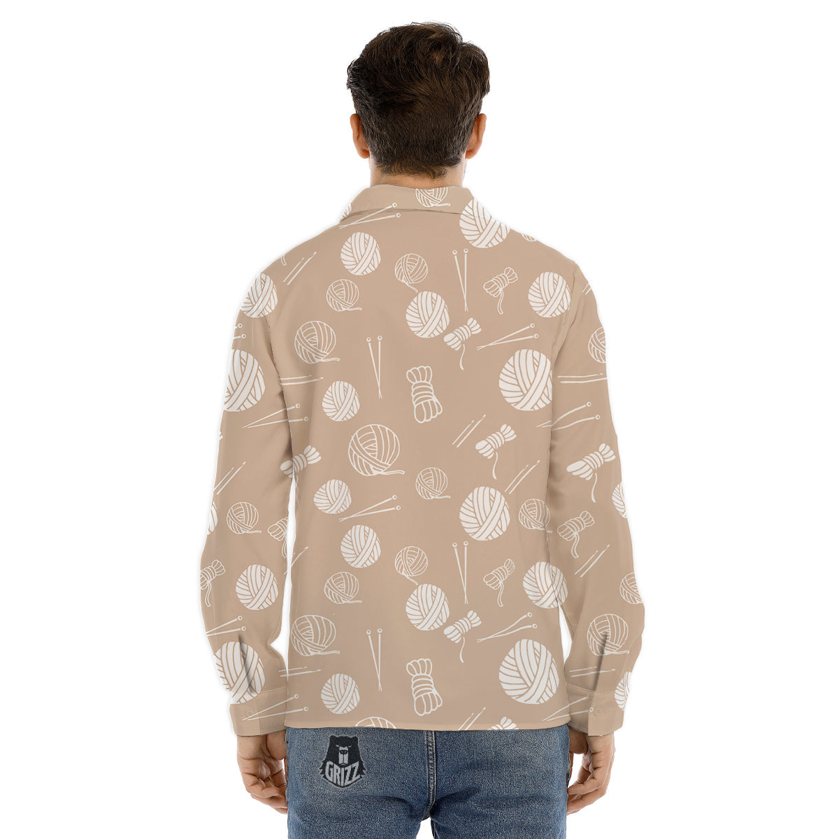 Octopus Skull Red Print Pattern Men's Dress Shirts-grizzshop