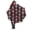 Octopus Skull Red Print Pattern Umbrella-grizzshop