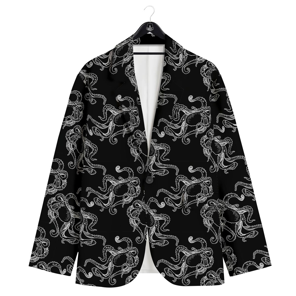 Octopus Tentacles Print Pattern Men's Sport Coat-grizzshop