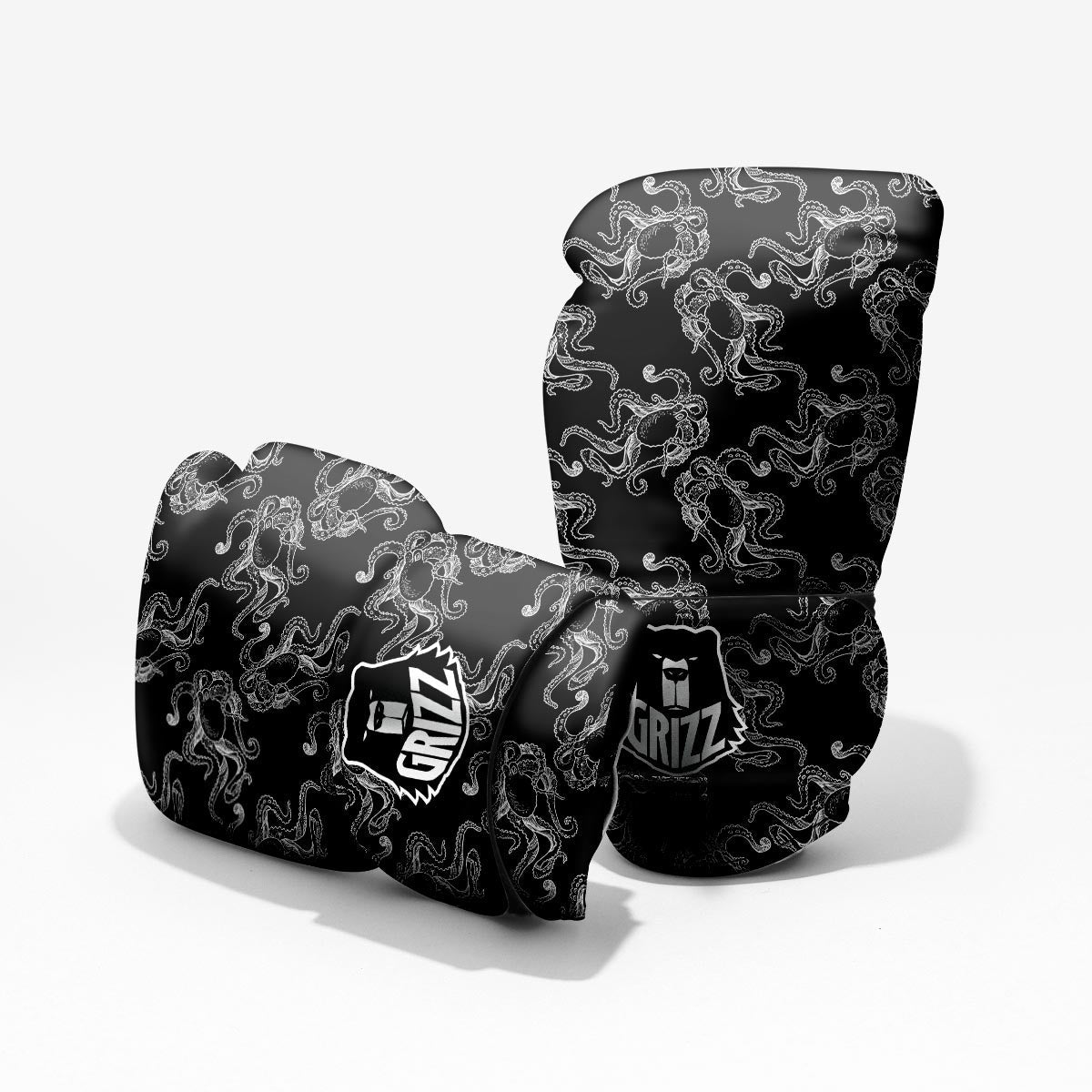 Octopus Tentacles Print Pattern Pro Boxing Glove