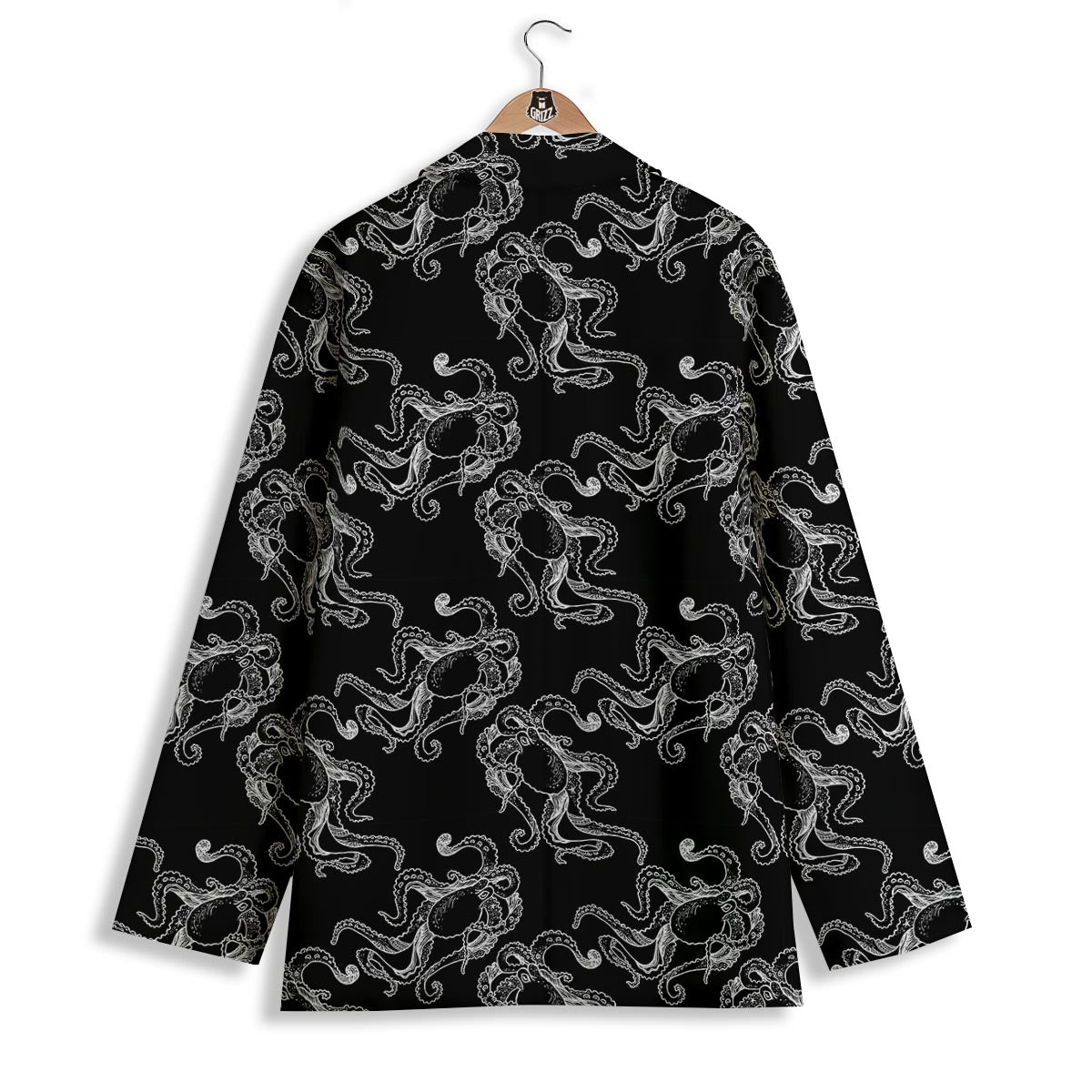 Octopus Tentacles Print Pattern Women's Blazer-grizzshop
