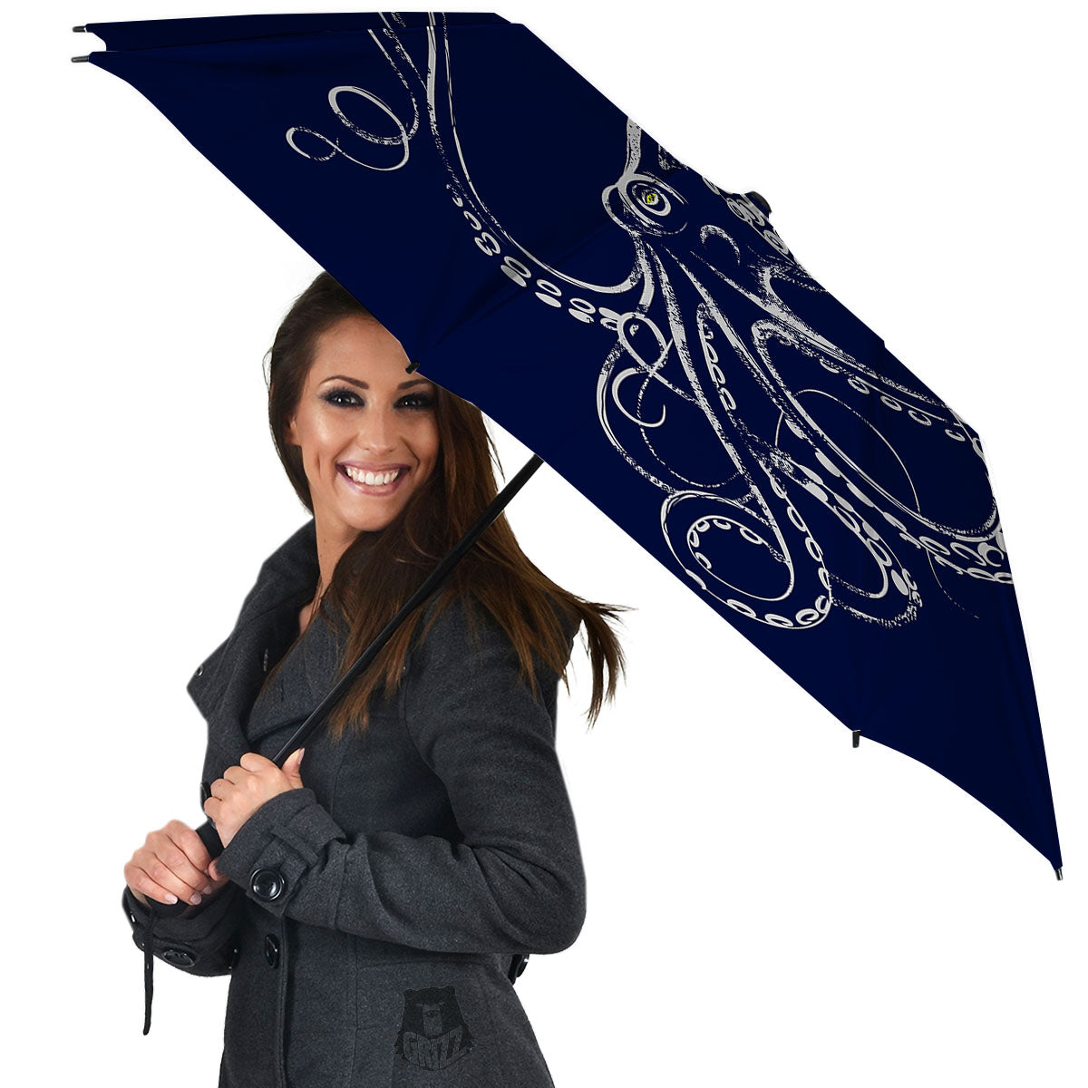Octopus Tentacles Print Umbrella-grizzshop