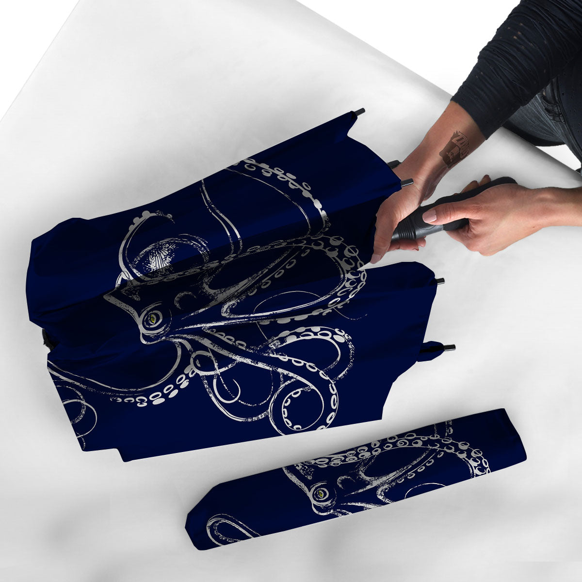 Octopus Tentacles Print Umbrella-grizzshop