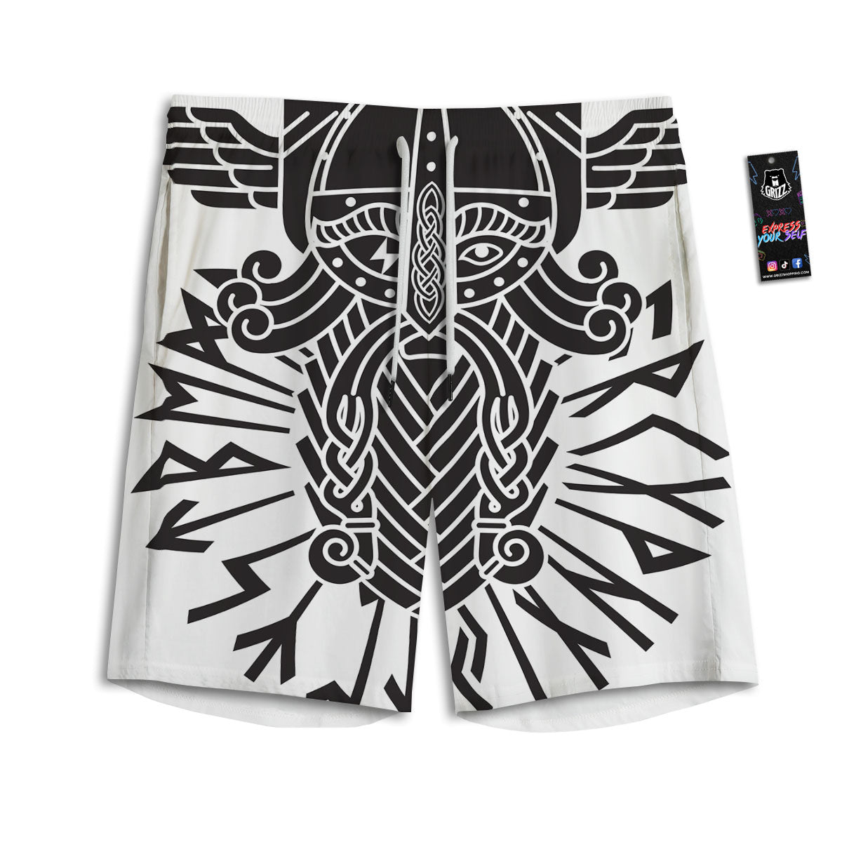 Pineapple Pastel Yellow Print Pattern Men's Athletic Shorts