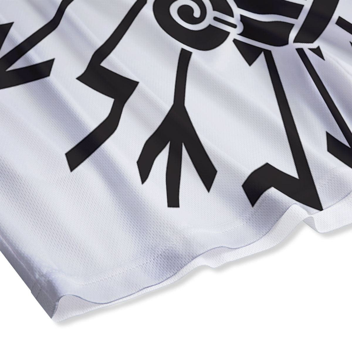 Odin God With Muninn And Huginn Print Mesh Shorts