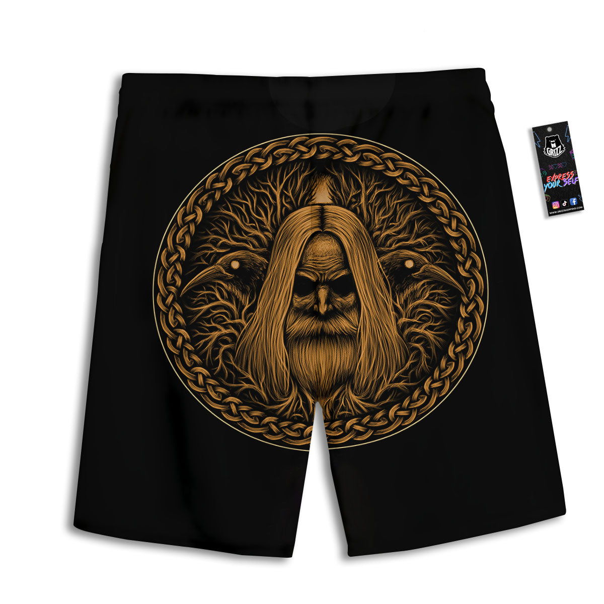 Pineapple Purple Print Pattern Men's Athletic Shorts