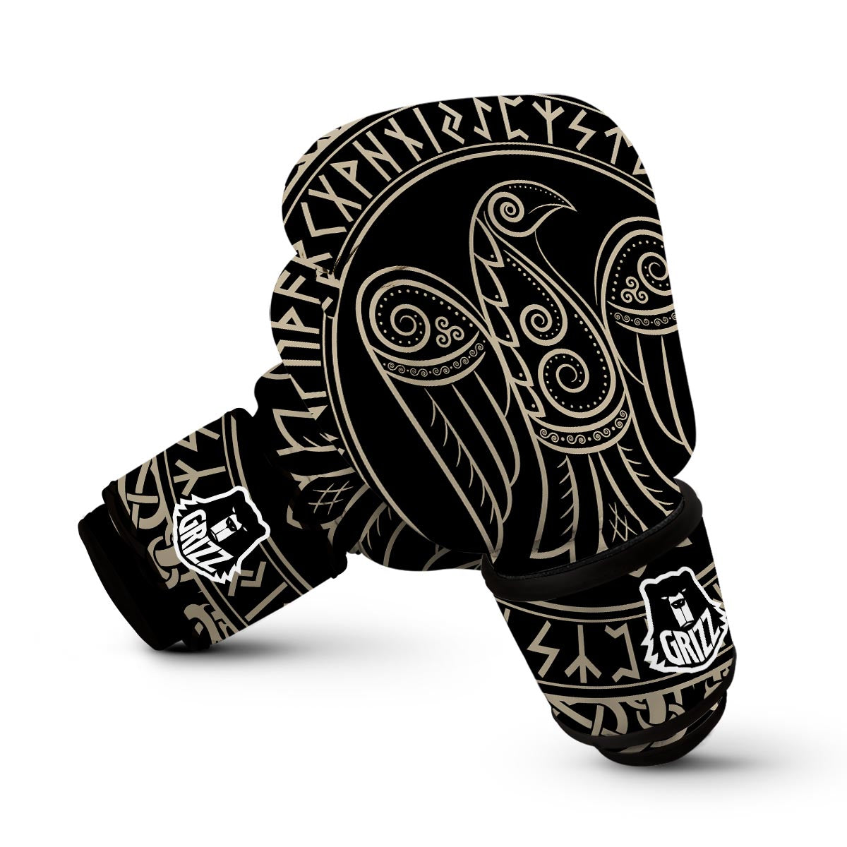 Odin Raven Viking Boxing Gloves-grizzshop