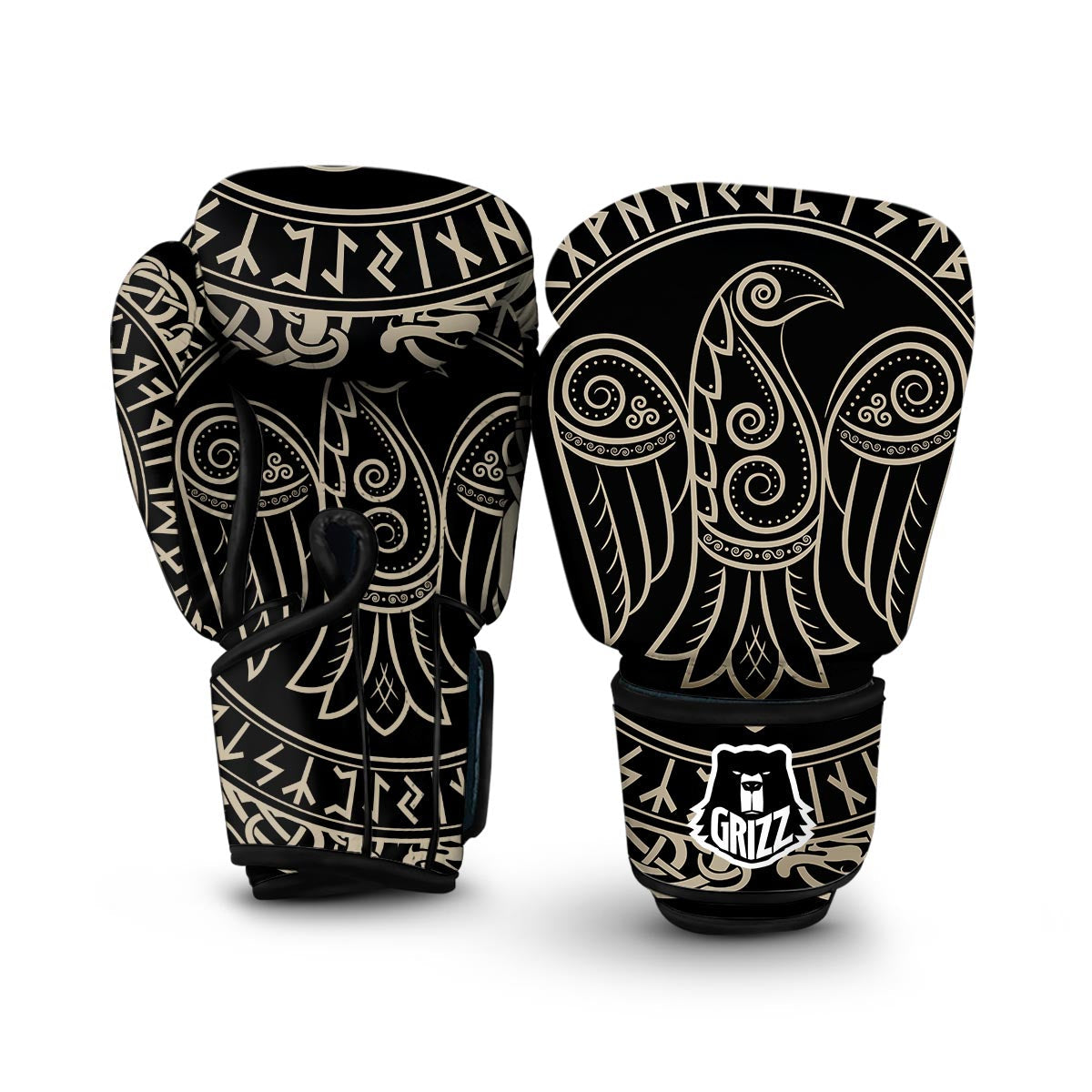 Odin Raven Viking Boxing Gloves-grizzshop