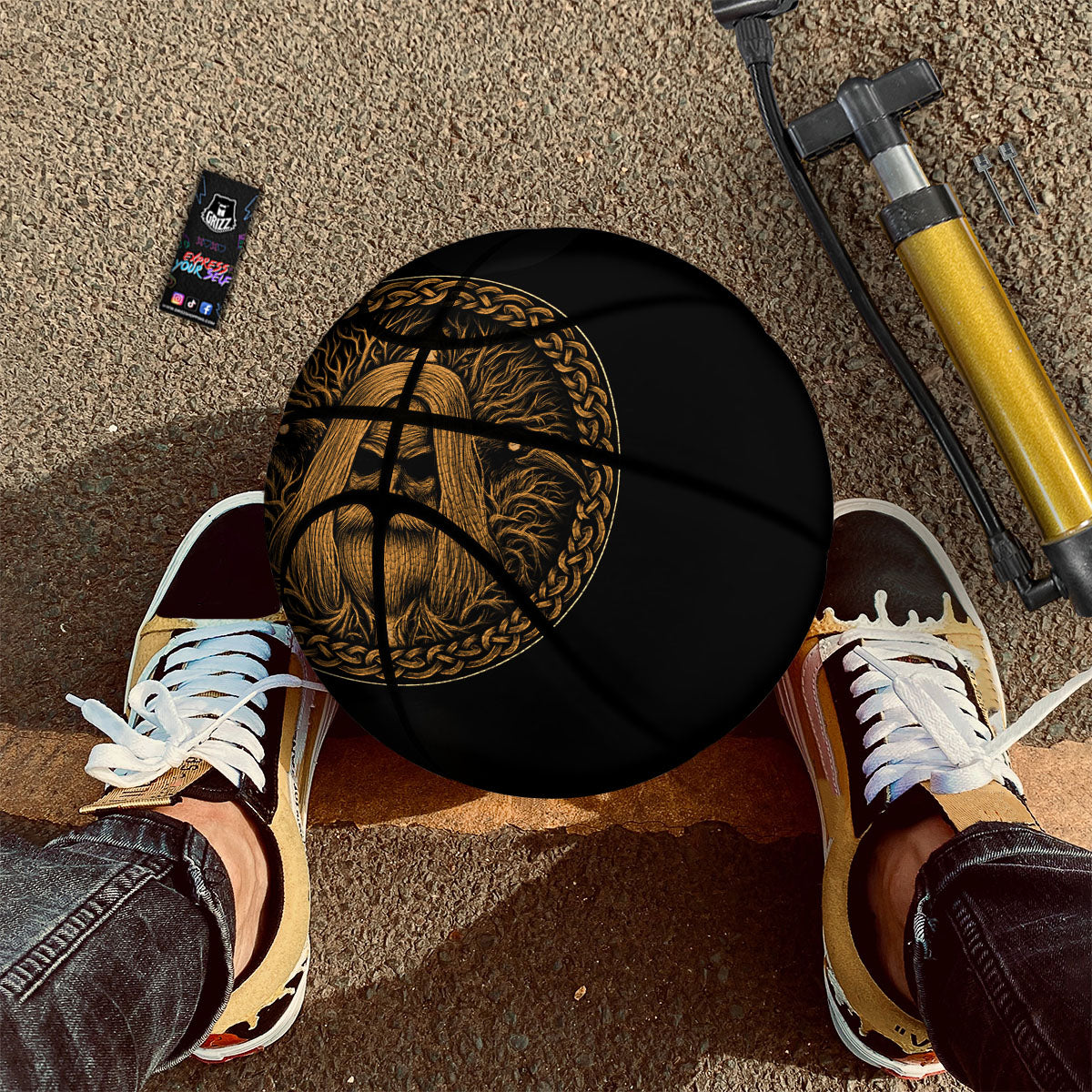 Pineapple Purple Print Pattern Basketball