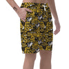 Old School HipHop Print Men's Shorts-grizzshop