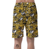 Old School HipHop Print Men's Shorts-grizzshop