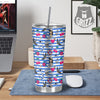 Old School Sailor Striped Print Pattern Tumbler-grizzshop