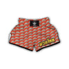 Opossum Hand Drawn Print Pattern Muay Thai Boxing Shorts-grizzshop