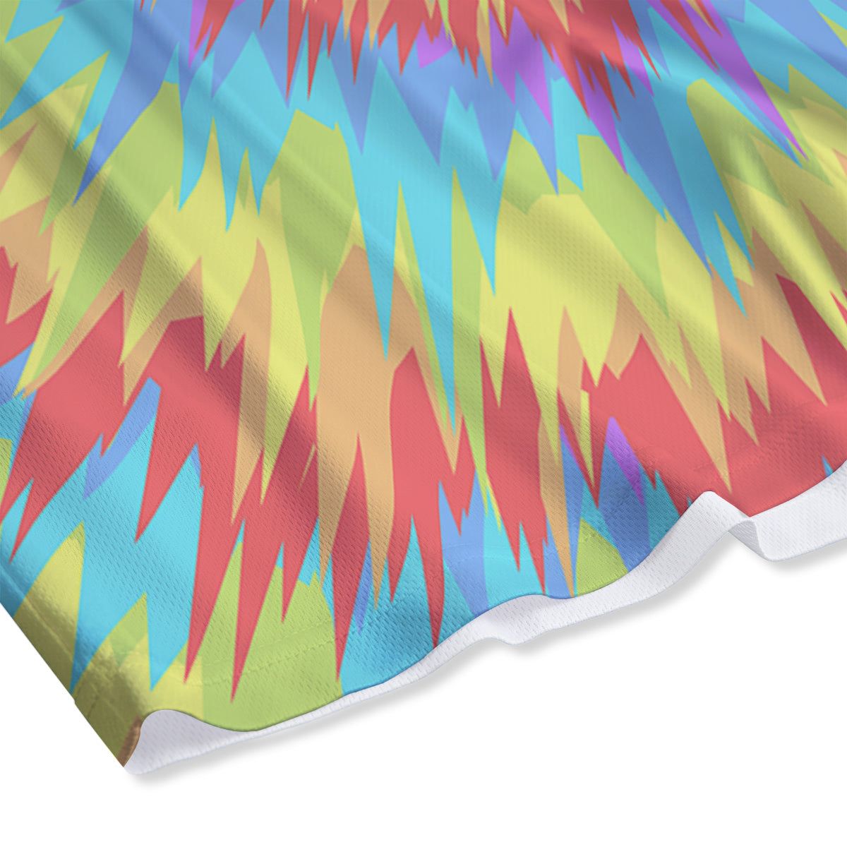 Monster Graffiti Characters Print Mesh Shorts