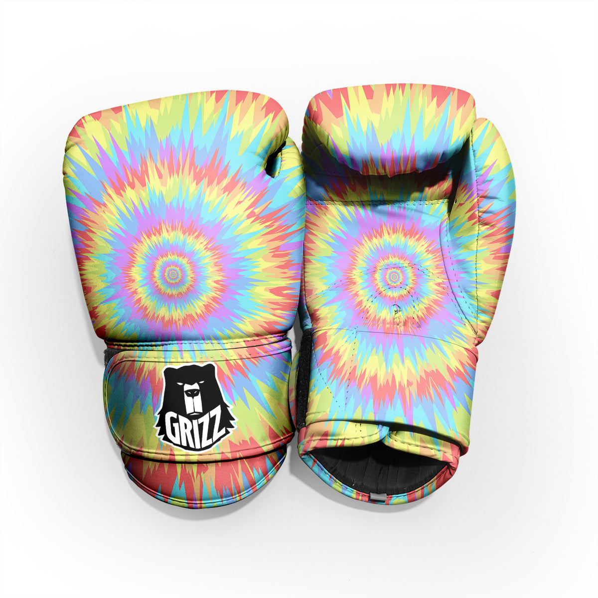 Optical Illusion Colorful Psychedelic Pro Boxing Glove