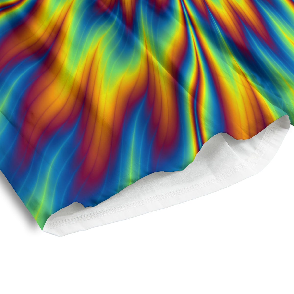 Optical Illusion Neon Psychedelic Men's Athletic Shorts
