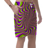 Optical illusion Abstract Men's Shorts-grizzshop