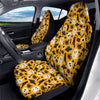 Orange Color Halloween Cute Print Pattern Car Seat Covers-grizzshop